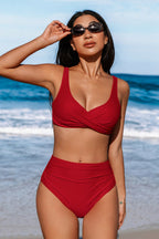 Bold Muse Red Bikini Set