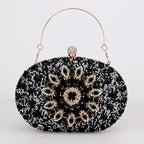 Vioraia Meghan Diamond Encrusted Clutch Bag