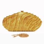 Vioraia Ravyn Shell Clutch Bag