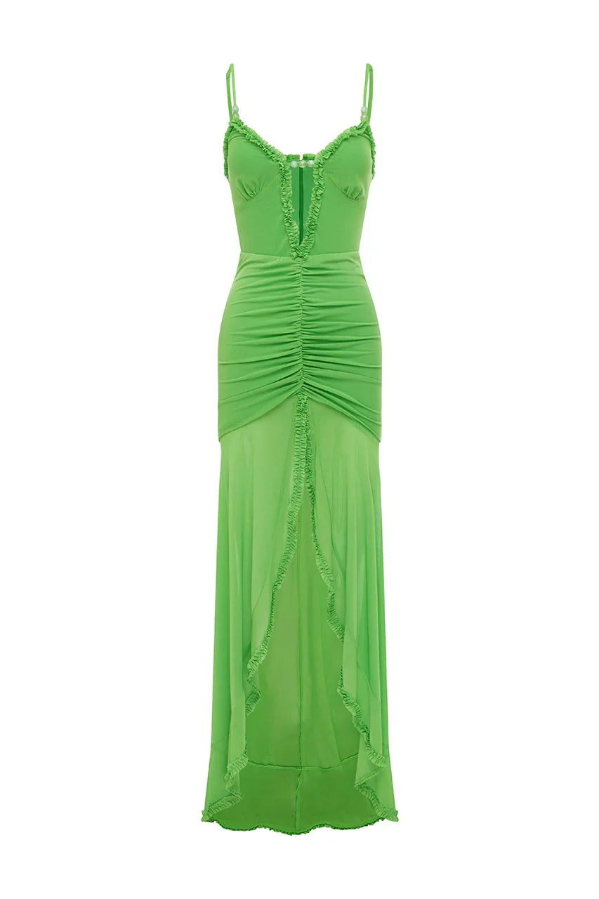 KIATA MAXI DRESS - APPLE