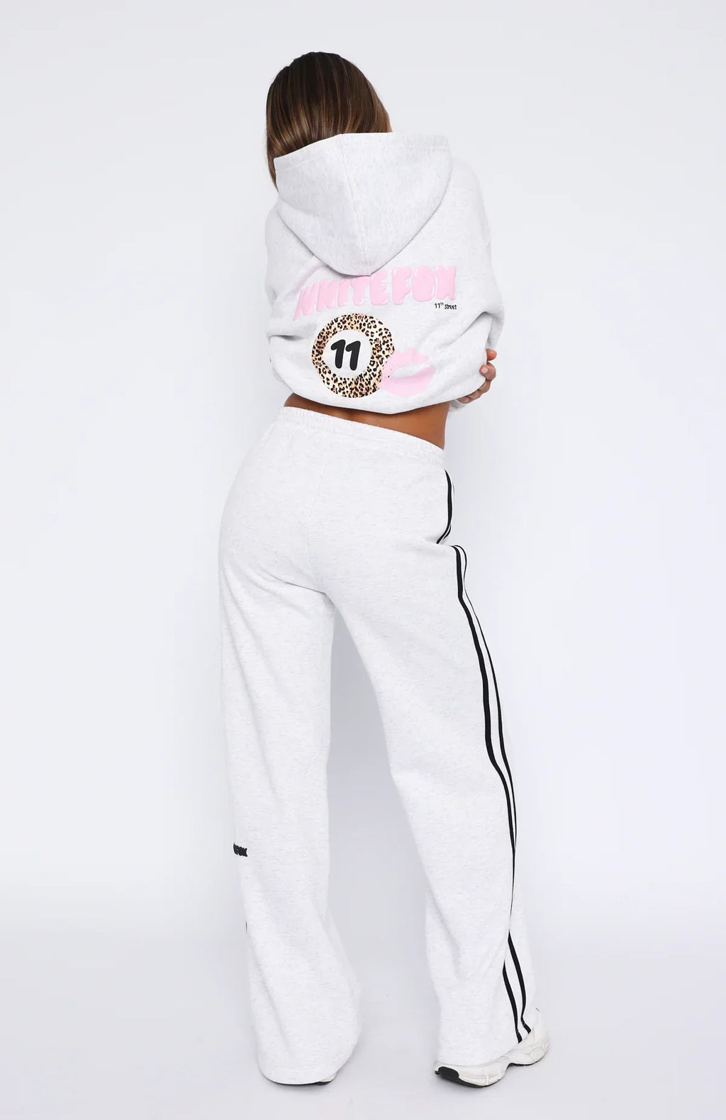 11th Street Out & About Wide Leg Sweatpants Glaze