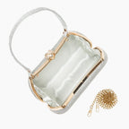 Vioraia Vintage Rhinestones Glitter Handbag