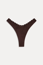 Full Moon Suede Bikini Bottom - Desert Suede