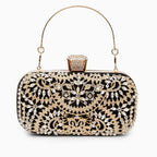 Vioraia Luxurious Flower Clutch Bag