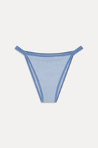 Tide Knit Cheeky Bikini Bottom - Malibu Tide