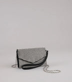 Sparkly Endeavor Rhinestone Crossbody Wallet