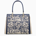 Vioraia Havilah Embroidery Medium Tote Bag