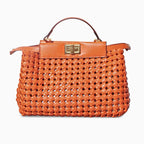 Vioraia Madelynn Braided Tote Bag