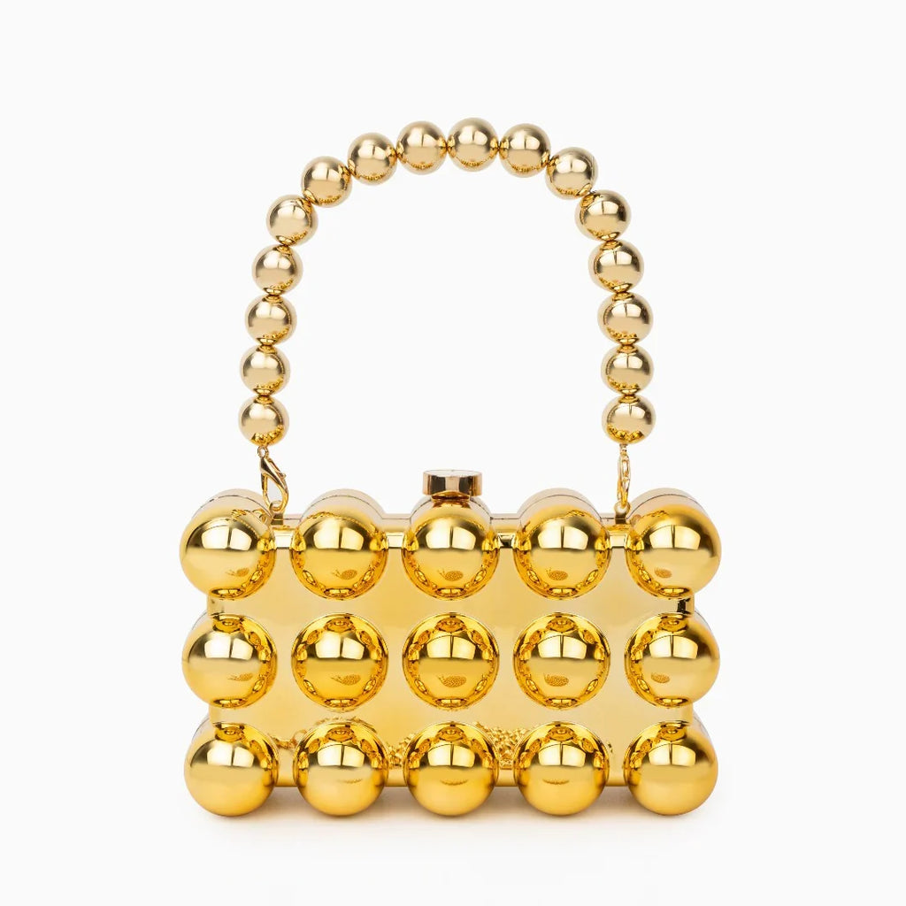 Vioraia Jada Acrylic Clutch Bag