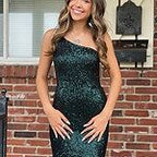 A New Glow Sequin Maxi Dress Lilac