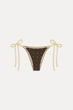 Mackenzie Reversible Bikini Bottom - Honey Bug