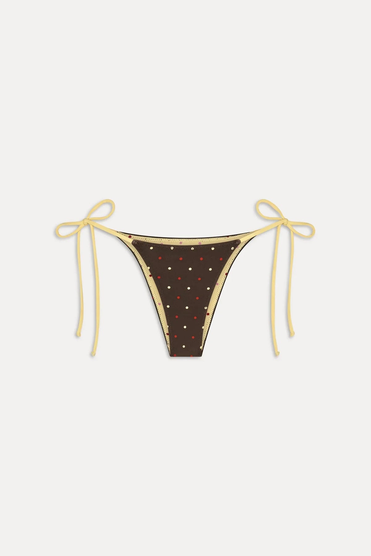 Mackenzie Reversible Bikini Bottom - Honey Bug