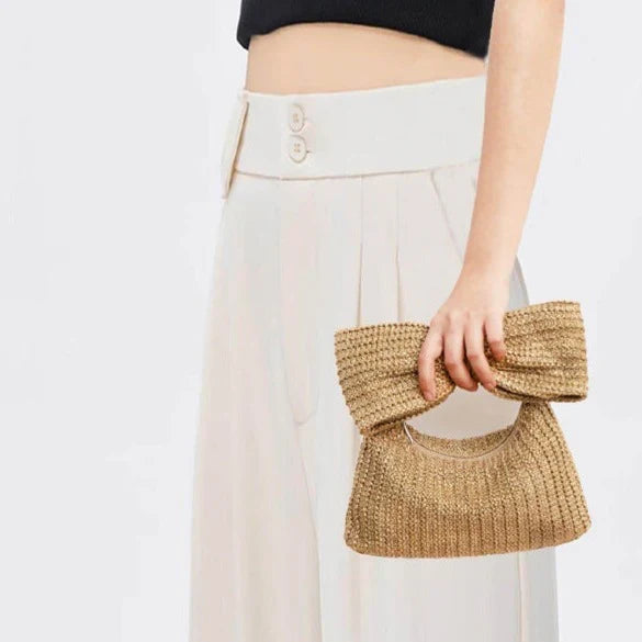 Vioraia Christine Bow Handbag