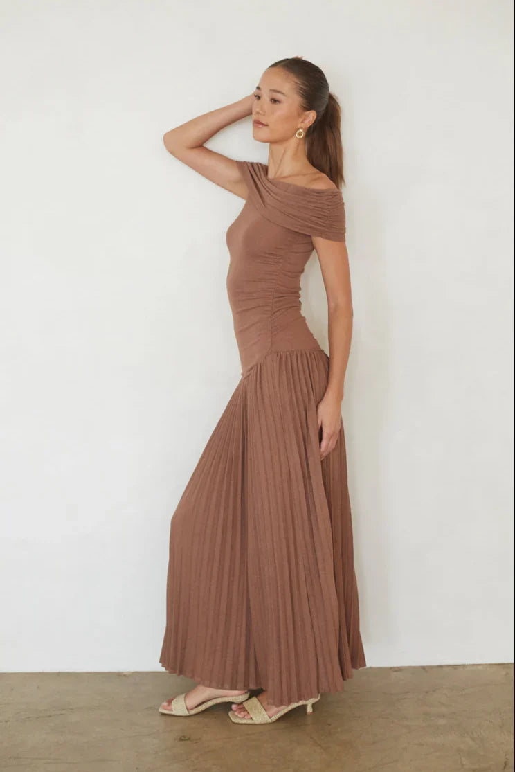 Tassia Drop Waist Maxi Dress