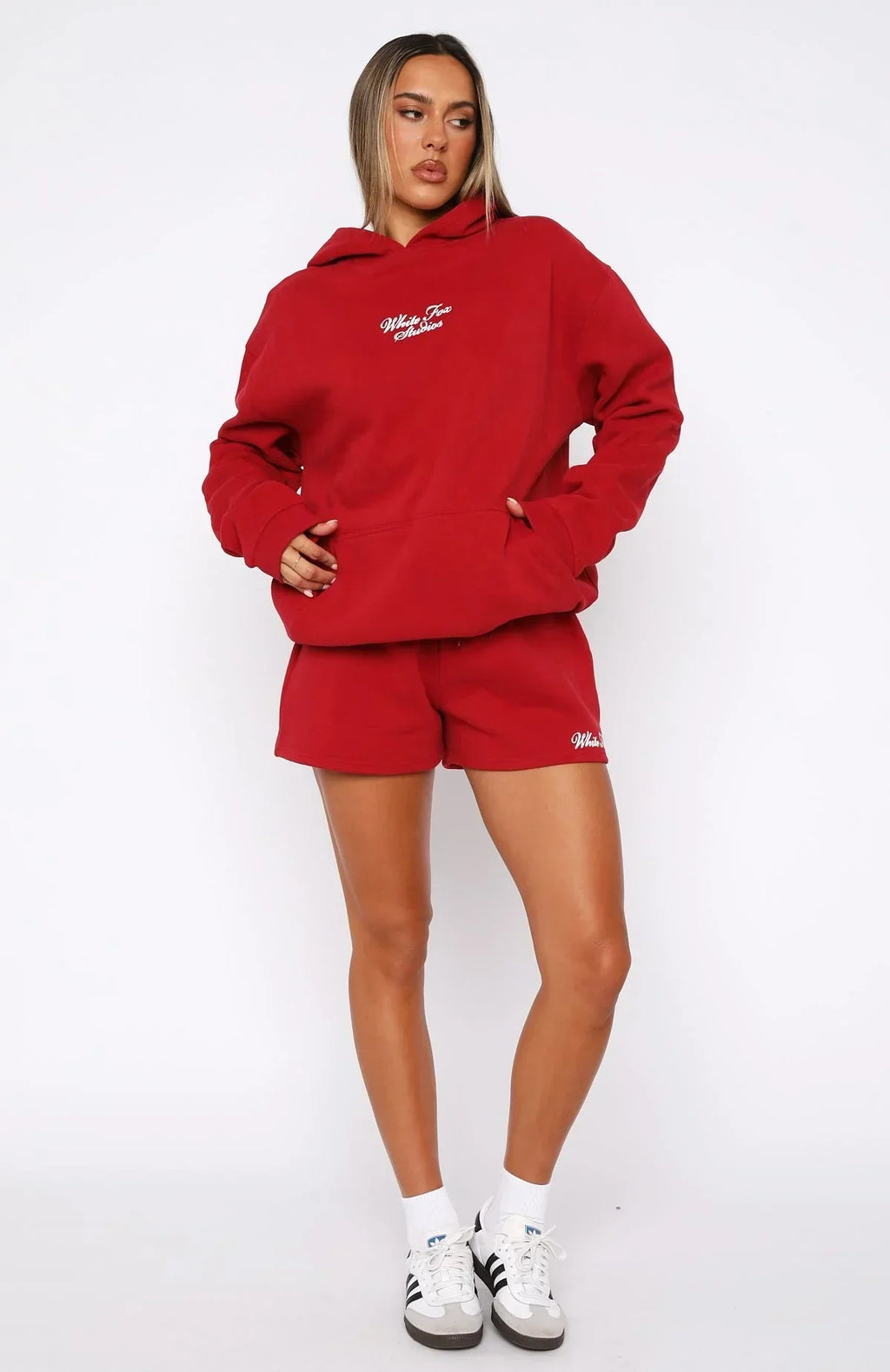 13th Avenue Lounge Shorts Red