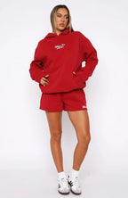 13th Avenue Lounge Shorts Red