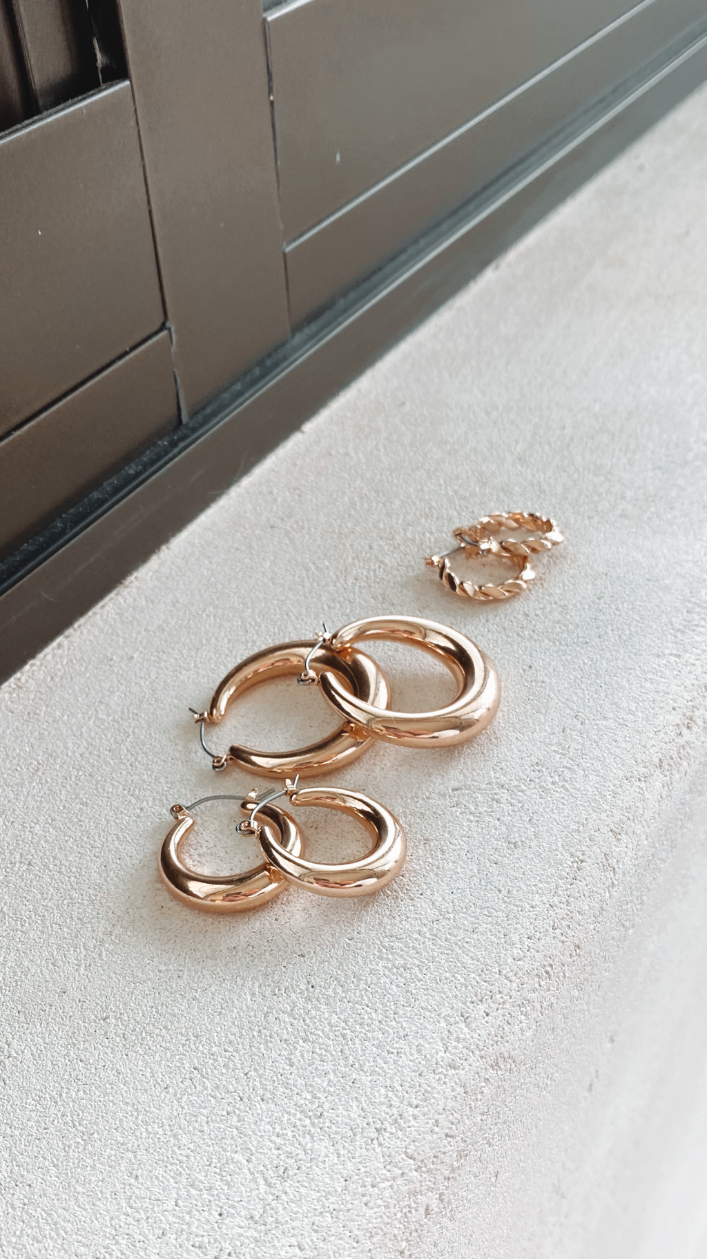 Classic Hoop Set - Gold
