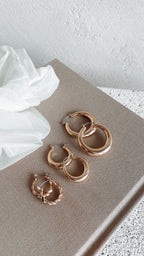 Classic Hoop Set - Gold