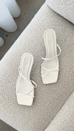 Mabel Heel - White