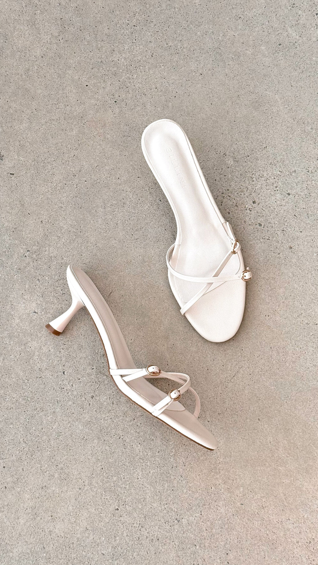 Wyler Heel - Ivory