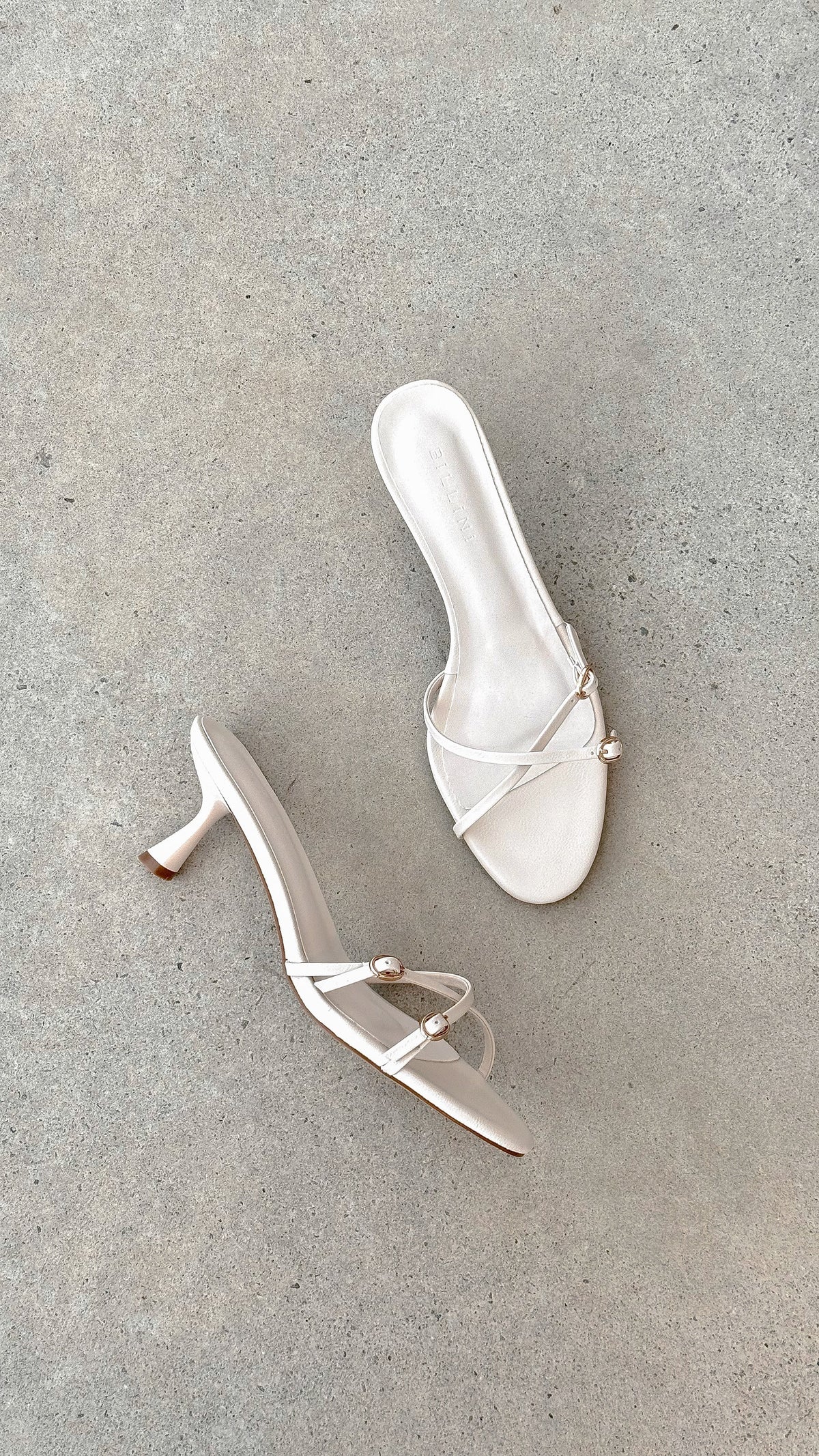 Wyler Heel - Ivory