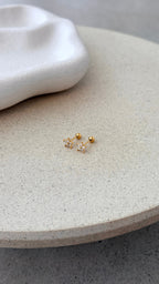Zoe Earrings - Gold