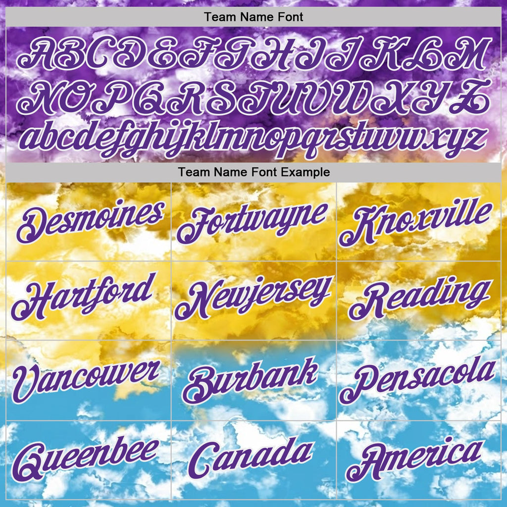 Custom Stitched Tie Dye Purple-White Watercolor Cloud Splash Pullover Sweatshirt Hoodie