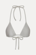 x JENNIE Nick Satin Bikini Top - Moon
