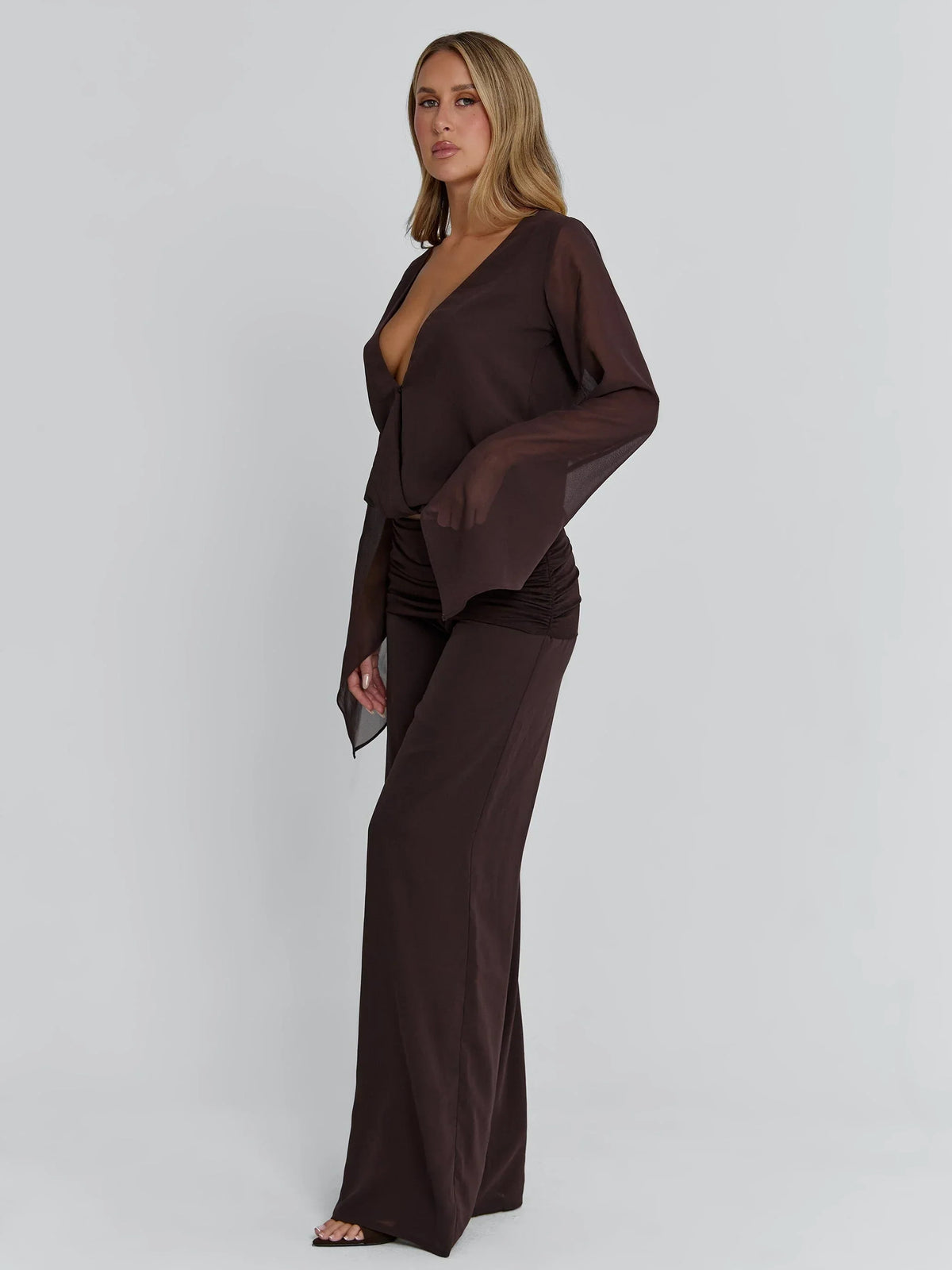 LENNA PANT CHOCOLATE