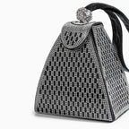 Vioraia Crystal Pyramid Handbag