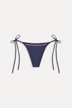 Mackenzie Cheeky String Bikini Bottom - Midnight Bloom