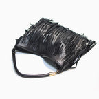 Vioraia Edina Tassel Crossbody Bag
