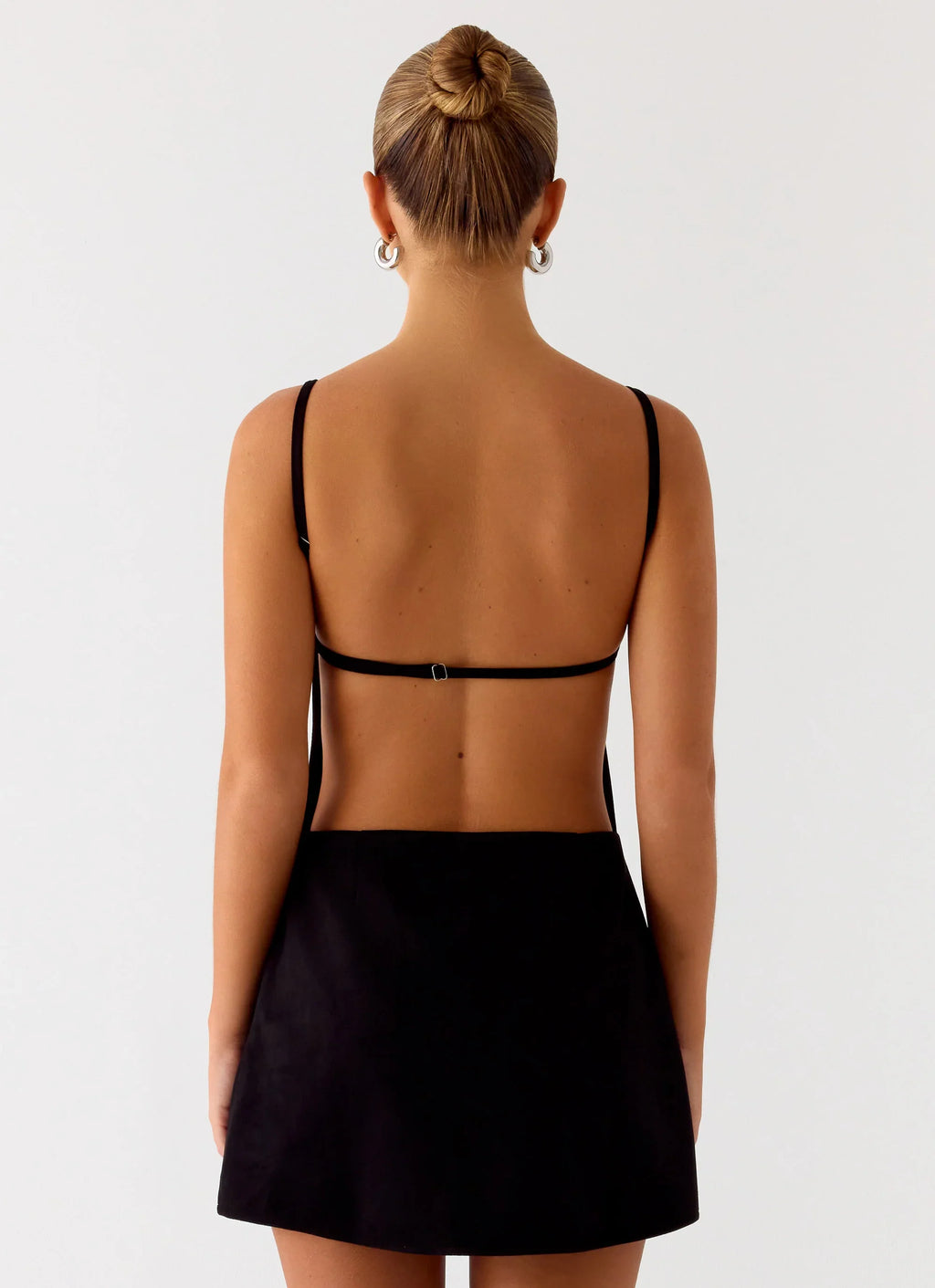 Play With Fire Mini Dress - Black