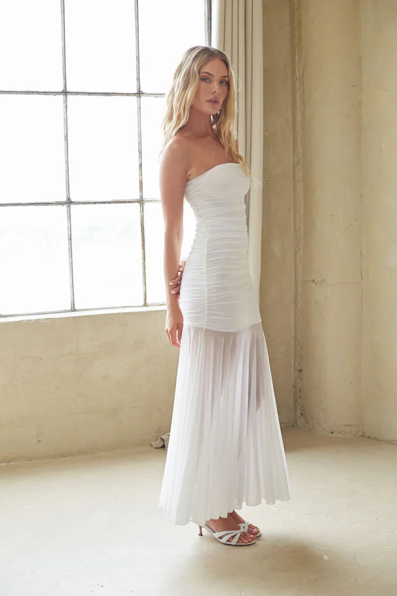 Ariella Mesh Maxi Dress