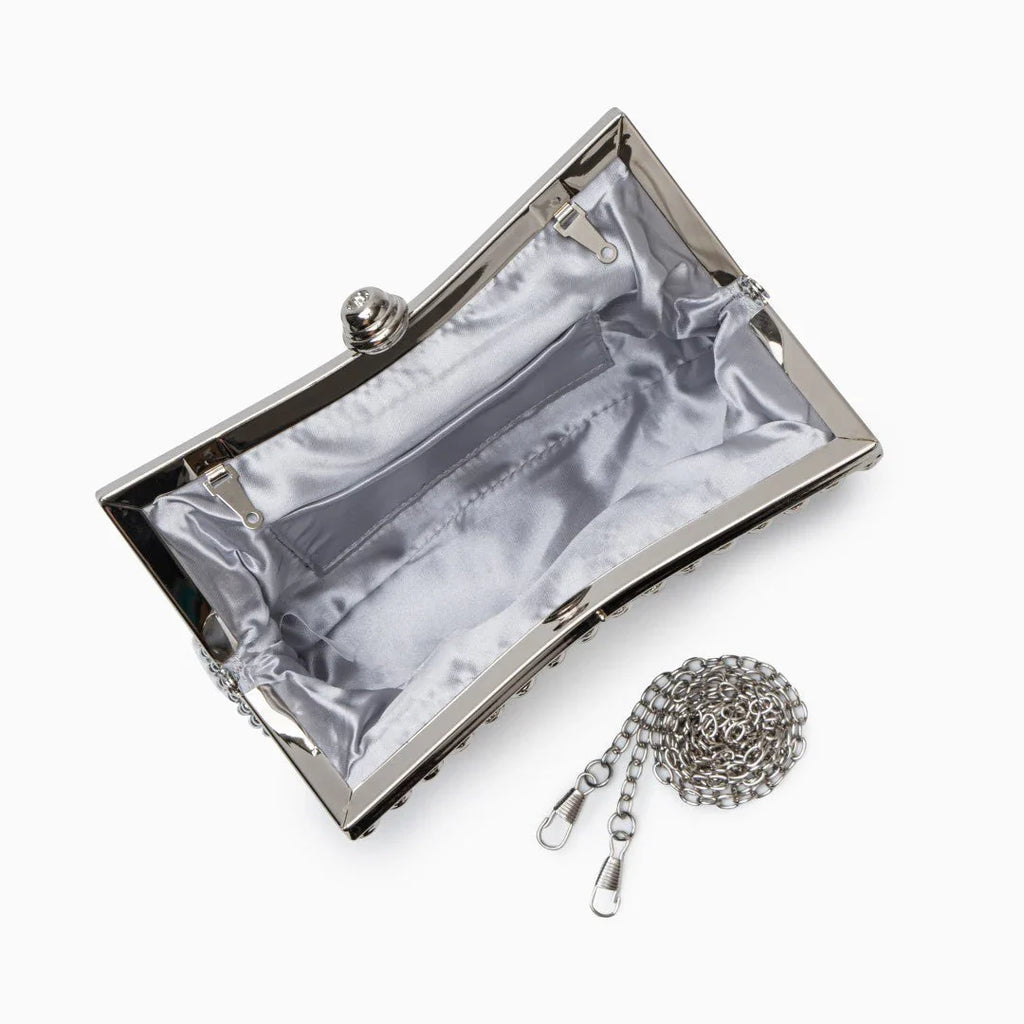 Vioraia (CS) Scarlett Rhinestones Clutch Bag