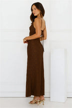 You Got This Maxi Dress Brown