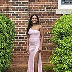 A New Glow Sequin Maxi Dress Lilac