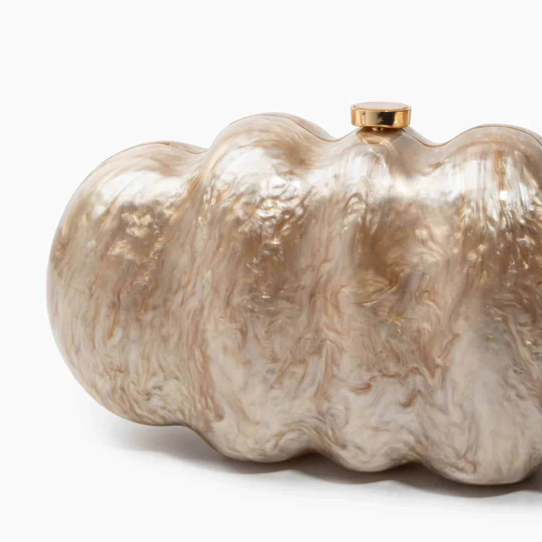 Vioraia Novalie Acrylic Clutch Bag