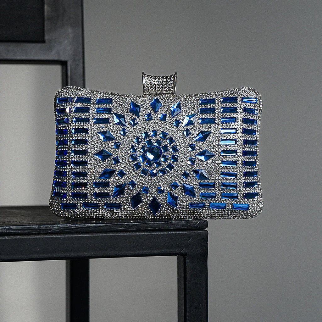 Vioraia Sparkling Clutch Bag