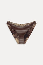 Catalina Reversible Bikini Bottom - Saddle Up