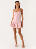 Loulette Mini Dress - Pink