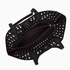 Vioraia Ayla Openwork Tote Bag