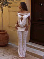 ADELYN PANT WHITE