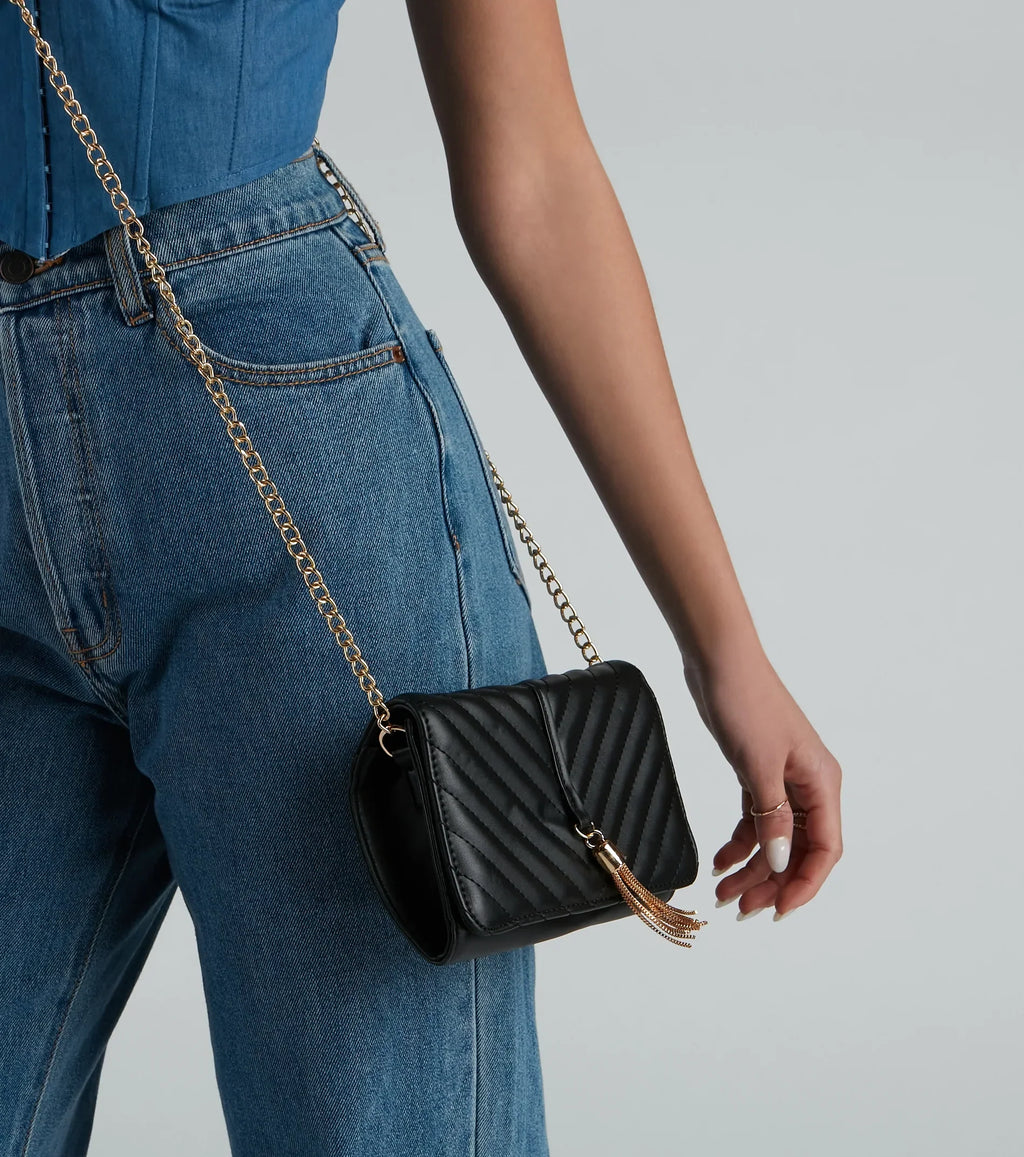 So Sleek And Chic Crossbody Purse