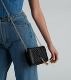 So Sleek And Chic Crossbody Purse
