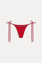 Mackenzie Beaded Cheeky Bikini Bottom - Havana