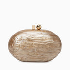 Vioraia Skylynn Acrylic Clutch Bag