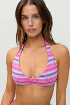 Malia Halter Bikini Top - Confetti Cake