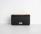 Quilted Elegance Faux Leather Handbag
