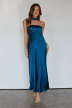 Erin Satin Maxi Dress
